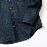 ダブルフェイスパッチワークシャツ【Made in Japan】
