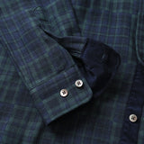 ダブルフェイスパッチワークシャツ【Made in Japan】