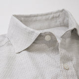 ジオメトリック柄ジャガードシャツ【Made in Japan】