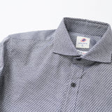 ジオメトリック柄ジャガードシャツ【Made in Japan】