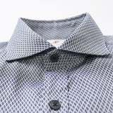 ジオメトリック柄ジャガードシャツ【Made in Japan】