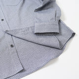 ジオメトリック柄ジャガードシャツ【Made in Japan】