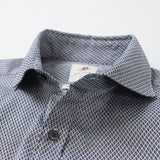 ジオメトリック柄ジャガードシャツ【Made in Japan】