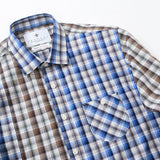 タイプライターチェックギミックシャツ【Made in Japan】