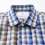 タイプライターチェックギミックシャツ【Made in Japan】