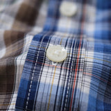 タイプライターチェックギミックシャツ【Made in Japan】