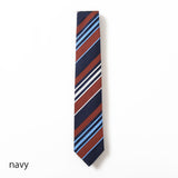 【FRANCO BASSI】MIXカラーストライプネクタイ【Made in Italy】
