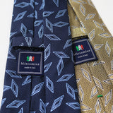 ジャガード幾何学ネクタイ【Made in Italy】