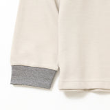 リップルボーダーロングTシャツ