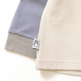 リップルボーダーロングTシャツ