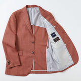 カノニコモンテカルロメッシュ無地ジャケット【Made in Japan】