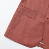 カノニコモンテカルロメッシュ無地ジャケット【Made in Japan】