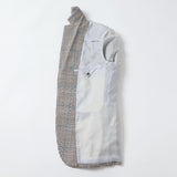 ゼニア”CROSS-PLY”グレンチェックカラーペンジャケット【Made in Japan】