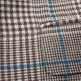 ゼニア”CROSS-PLY”グレンチェックカラーペンジャケット【Made in Japan】