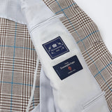 ゼニア”CROSS-PLY”グレンチェックカラーペンジャケット【Made in Japan】