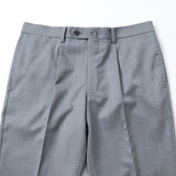 ビエラフィニッシュツイル無地パンツ(ワンタック)【Made in Japan】