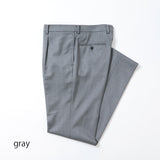 ビエラフィニッシュツイル無地パンツ(ワンタック)【Made in Japan】