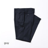 ビエラフィニッシュツイル無地パンツ(ワンタック)【Made in Japan】