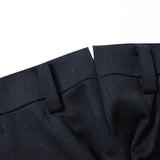 ビエラフィニッシュツイル無地パンツ(ワンタック)【Made in Japan】