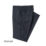 クールマックスピン無地トロピカルパンツ(ノータック)【Made in Japan】