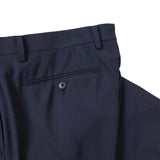 クールマックスピン無地トロピカルパンツ(ノータック)【Made in Japan】