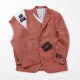 カノニコモンテカルロメッシュ無地ジャケット【Made in Japan】