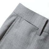 ビエラフィニッシュツイル無地パンツ(ノータック)【Made in Japan】