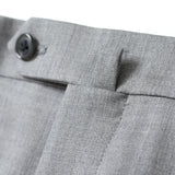 ビエラフィニッシュツイル無地パンツ(ノータック)【Made in Japan】