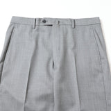 ビエラフィニッシュツイル無地パンツ(ノータック)【Made in Japan】