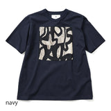 スクエアプリントTシャツ【Made in Japan】