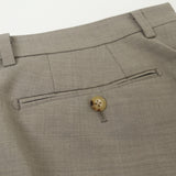 綾無地タスマニアブレンドパンツ【Made in Japan】