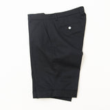 ギャバストレッチショーツ裾ダブル