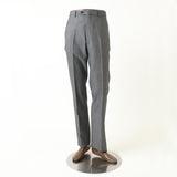 綾無地タスマニアブレンドパンツ【Made in Japan】