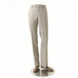 綾無地タスマニアブレンドパンツ【Made in Japan】