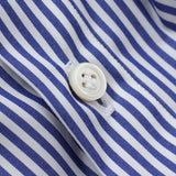 HITOYOSHI ストライプセミワイドクレリック【Made in Japan】