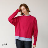 ウールカシミヤドルマンニット