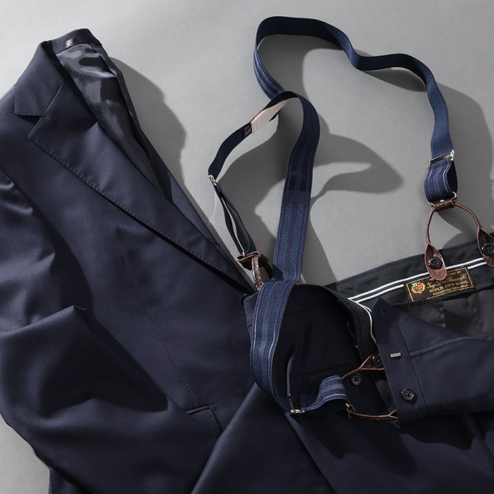  THURSTON ストライプ サスペンダー ALBERT THURSTON サスペンダー ストライプ2【Made in GBR