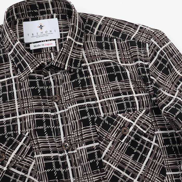 ジオメトリックワークシャツ【Made in Japan】 – Mitsumine