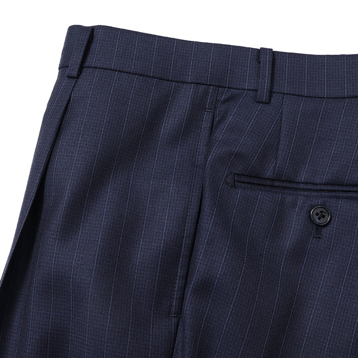 ゼニア”ELECTA”チェック&ストライプスーツ【Made in Japan ゼニア”ELECTA”チェック&ストライプスーツ【Made in Japan