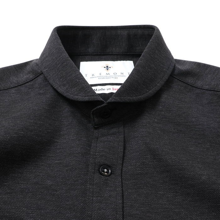 ショールカラー長袖ポロシャツ【Made in Japan】 – Mitsumine