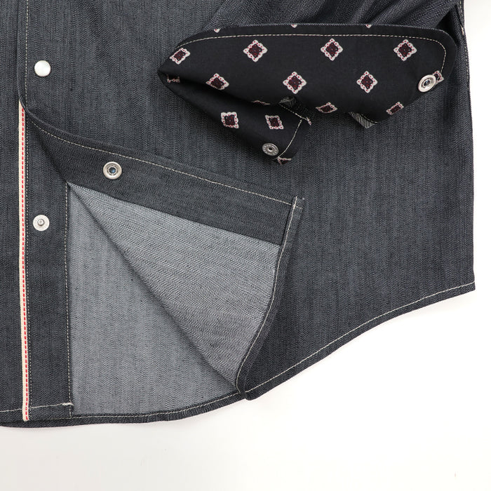 オリジナルステッチデニムシャツ【Made in Japan】 – Mitsumine