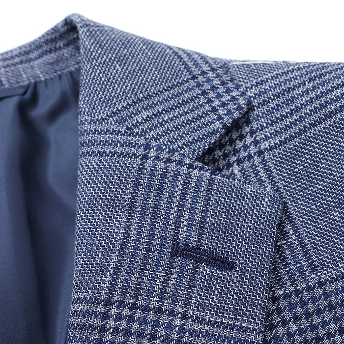 希少XL【Ermenegildo Zegna】溢れる高級感 黒に近い濃紺