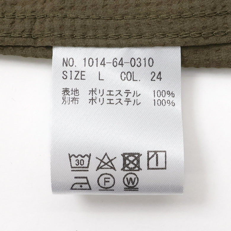 ソロテックスシアサッカーボタンダウンシャツ【Made in Japan】