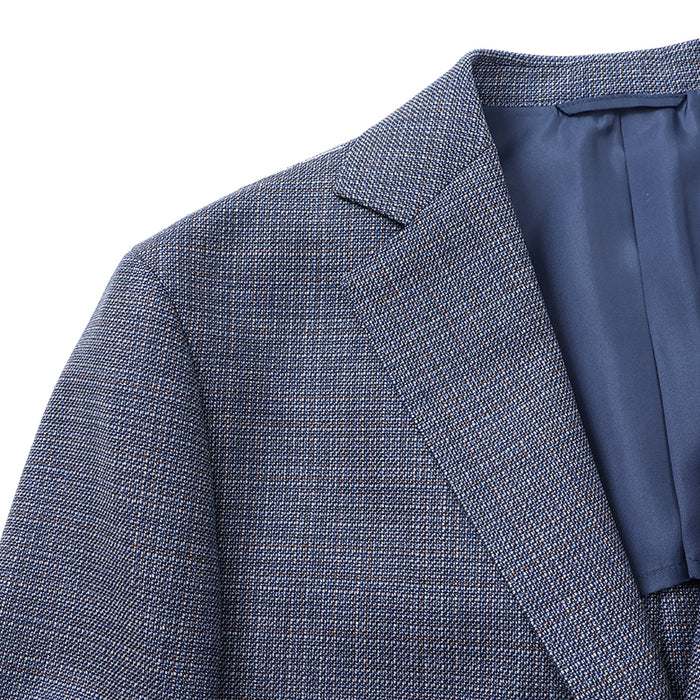 レダホップサックシャンブレー無地ジャケット【Made in Japan