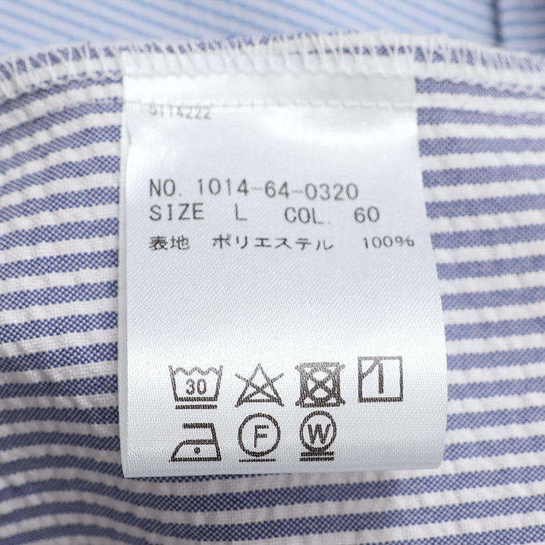 ストレッチサッカーギミックシャツ【Made in Japan】