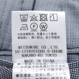 ウォッシャブル千鳥パンツ（ノータック）【Made in Japan】