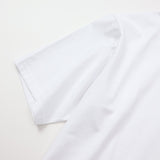 フロントループボタン付きTシャツ【Made in Japan】