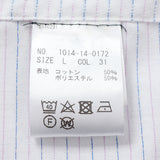 刺し子ボタンダウンシャツ【Made in Japan】