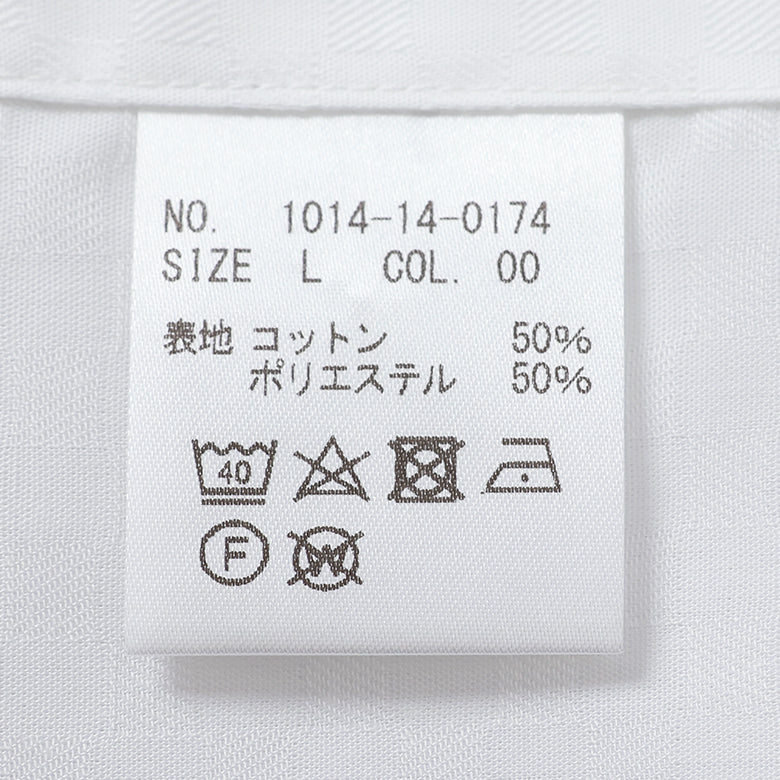 ブロックジャガードボタンダウンシャツ【Made in Japan】