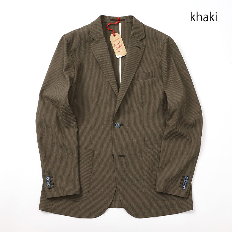 ミツミネ　24SS 未使用　2WAYストレッチデニムプリントジャケット　L 2WAYストレッチデニムプリントジャケット – Mitsumine Online Shop